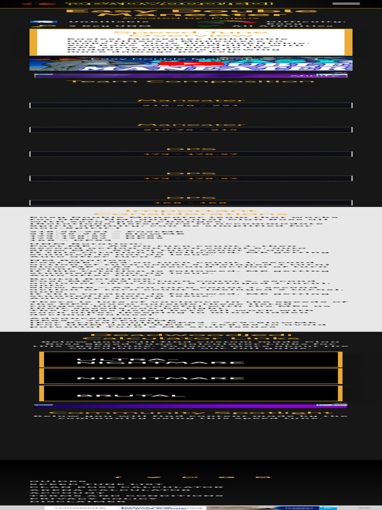 Easy Double Maneater DeadwoodJedi Raid Shadow PDF
