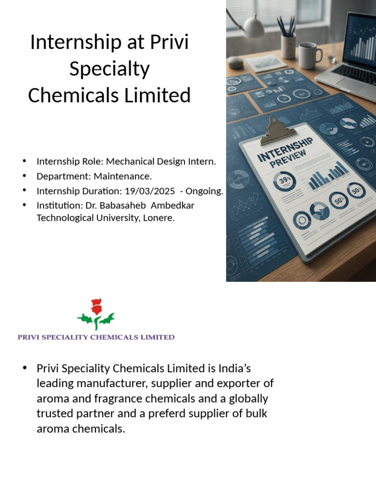 Mechanical Design Internship Insights | PDF | Steam | Chemical Reactor