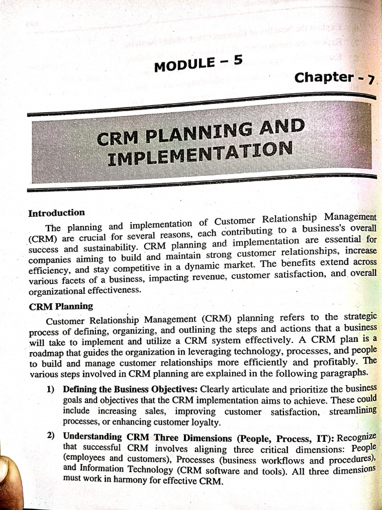 CRM 5-2 | PDF
