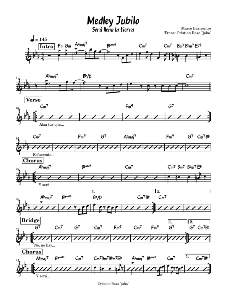 Medley Jubilo | PDF