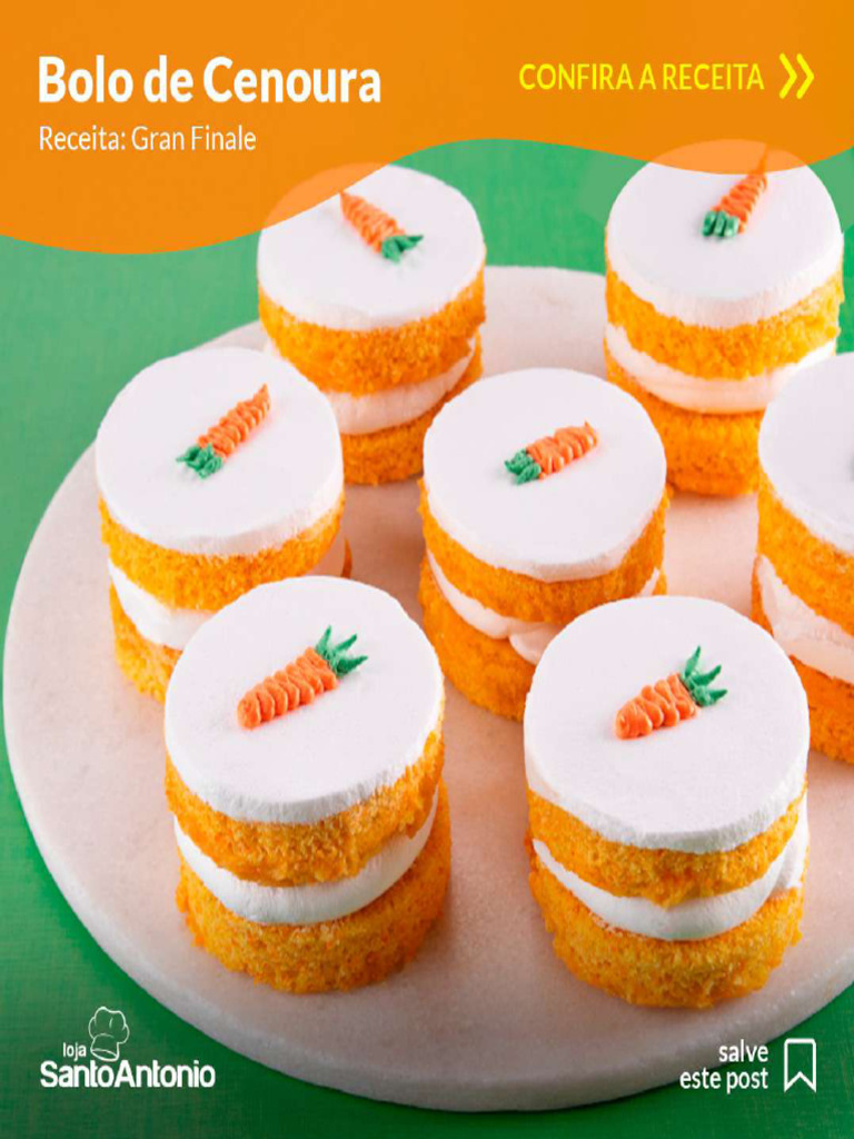 Bolo de Cenoura | PDF