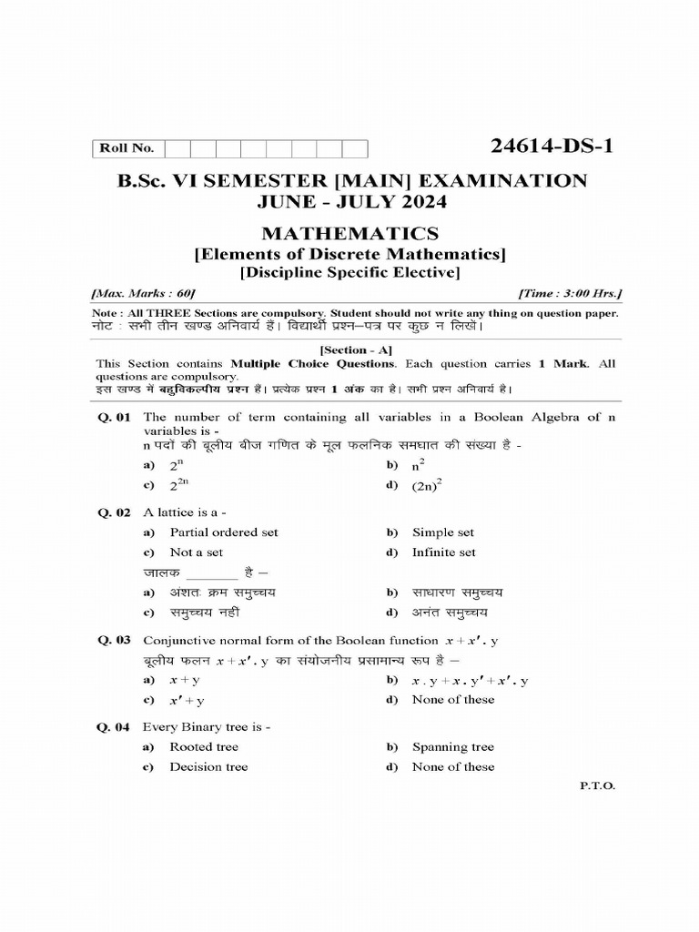 Dse Paper | PDF