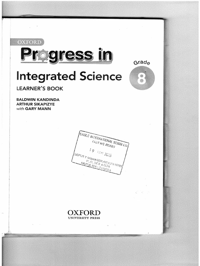 Progress in Science 8 | PDF