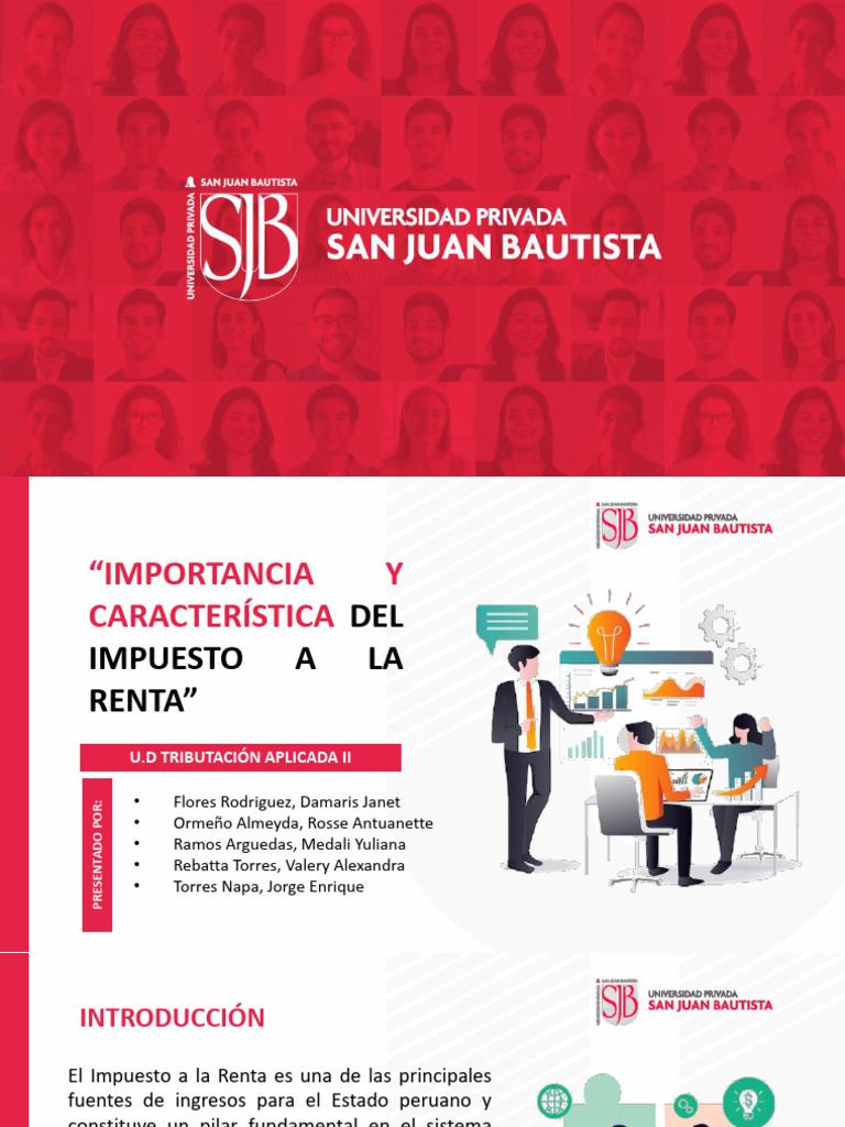 Importancia del Impuesto a la Renta | PDF | Impuestos | Impuesto sobre ...