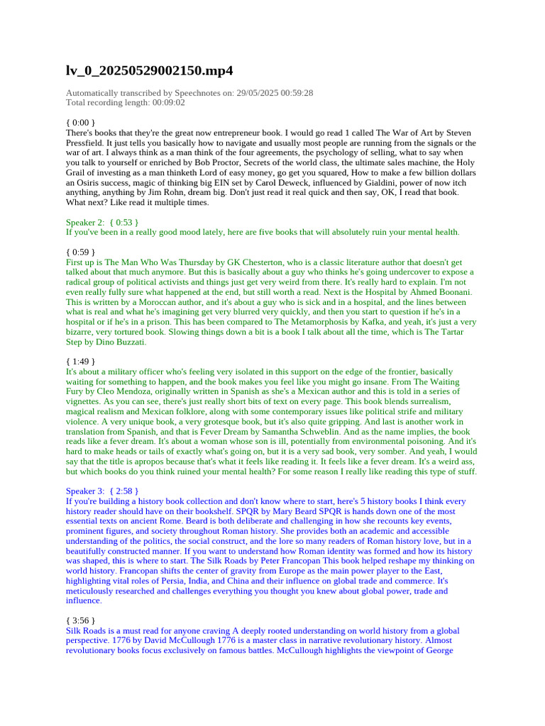 LV 0 20250529002150.mp4 Transcript | PDF