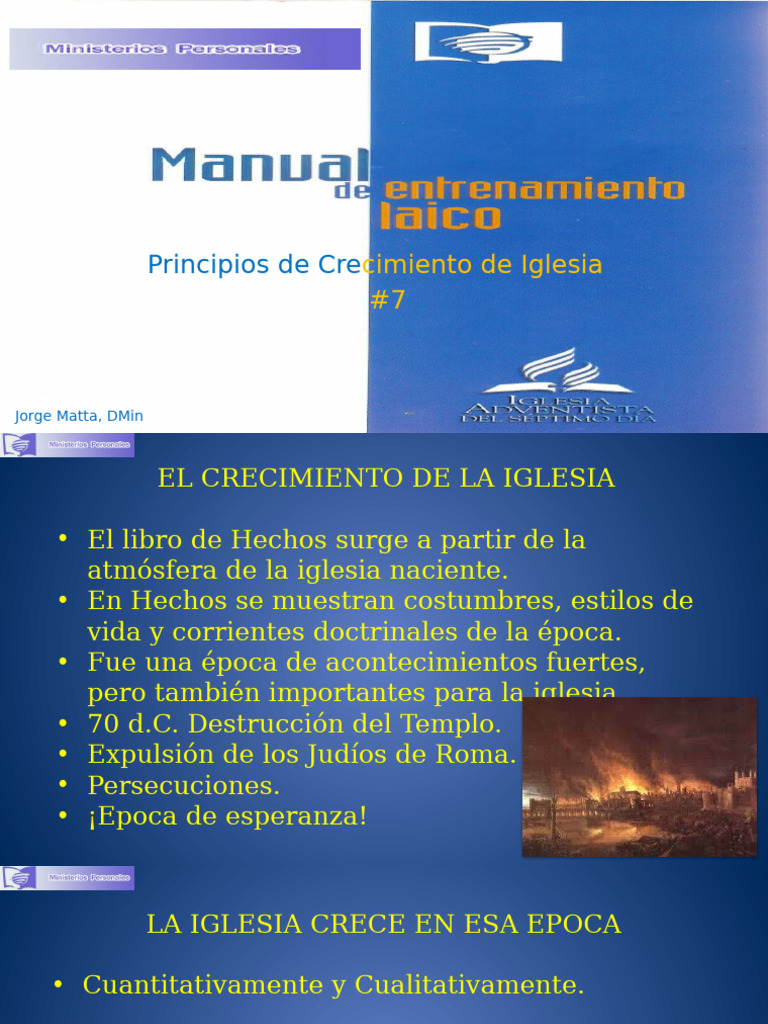 Crecimiento de la Iglesia en Hechos | PDF | Iglesia cristiana | Cristo ...