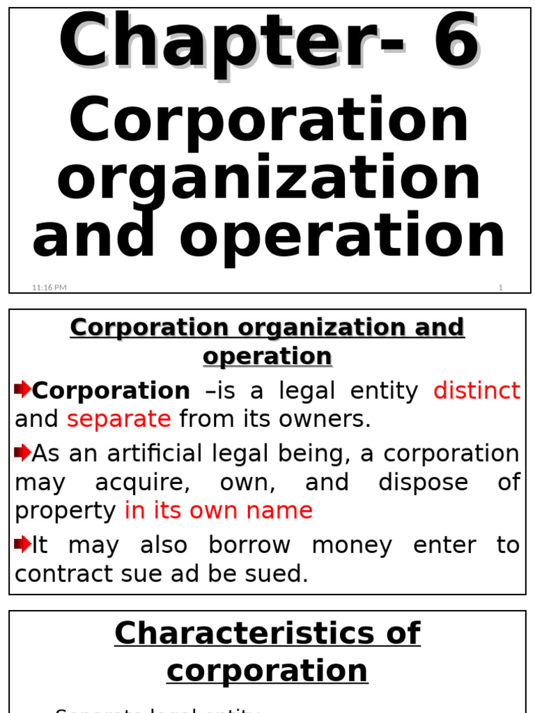 Corporation Structure and Costs | PDF | Stocks | Dividend