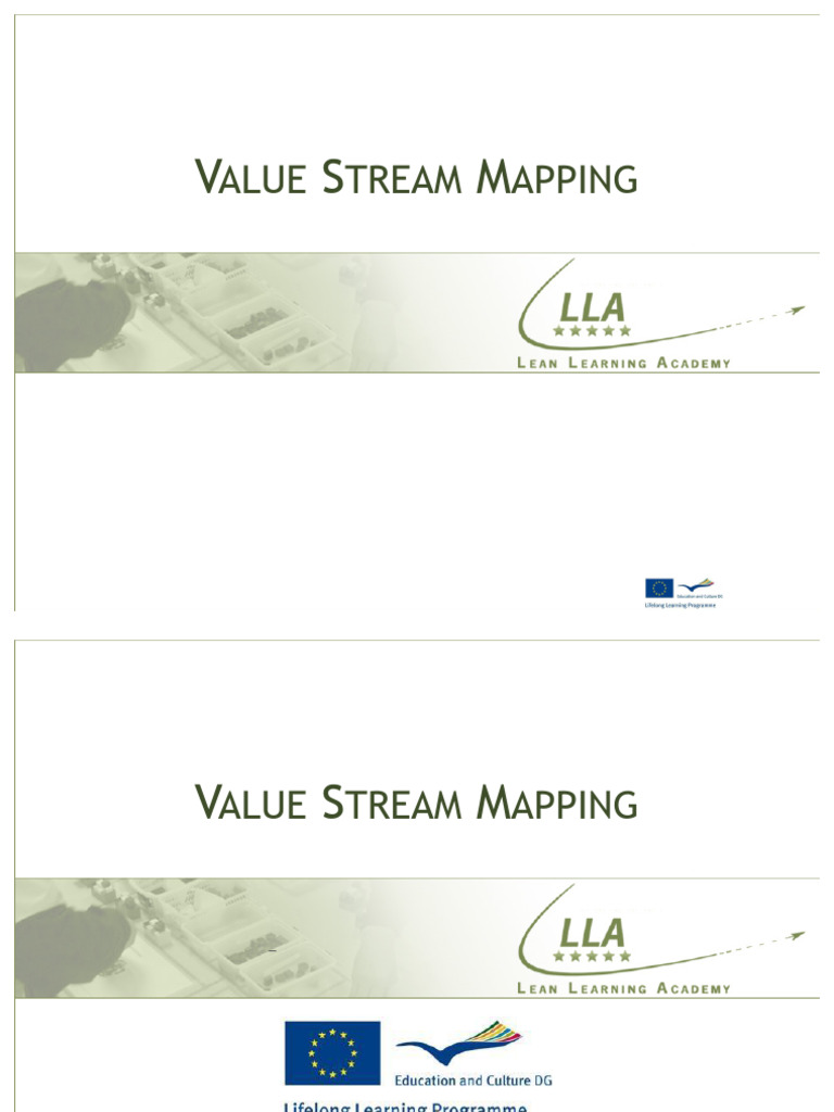 6 Course Value Stream Mapping | PDF | Matrix (Mathematics) | Lean ...