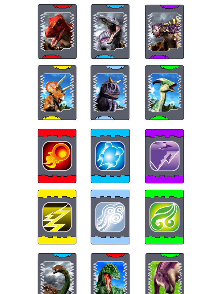 All Dinosaur King Cards | PDF