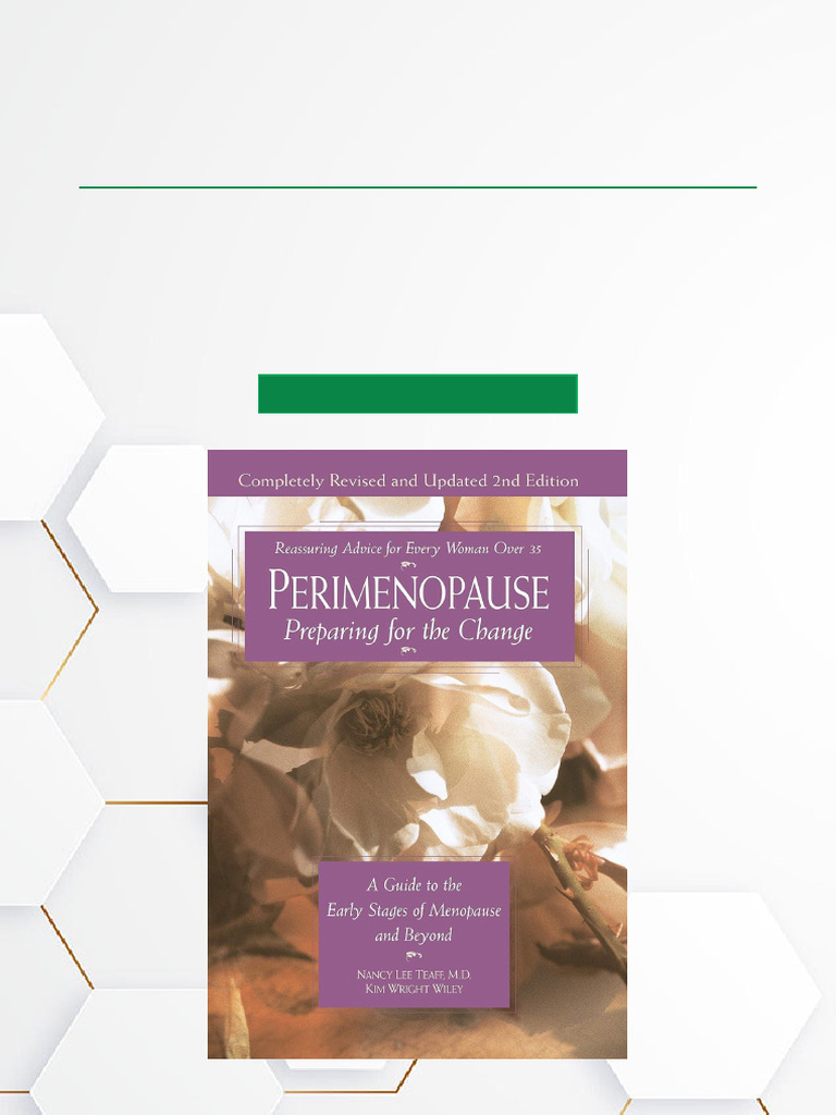 Perimenopause: A Comprehensive Guide | PDF | Hormone Replacement ...