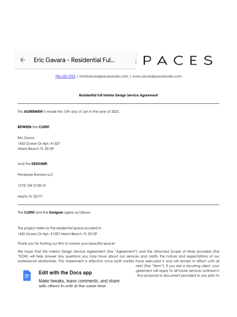 Beautiful view of Danish Penthouse Apartment Interior Design Service Agreement