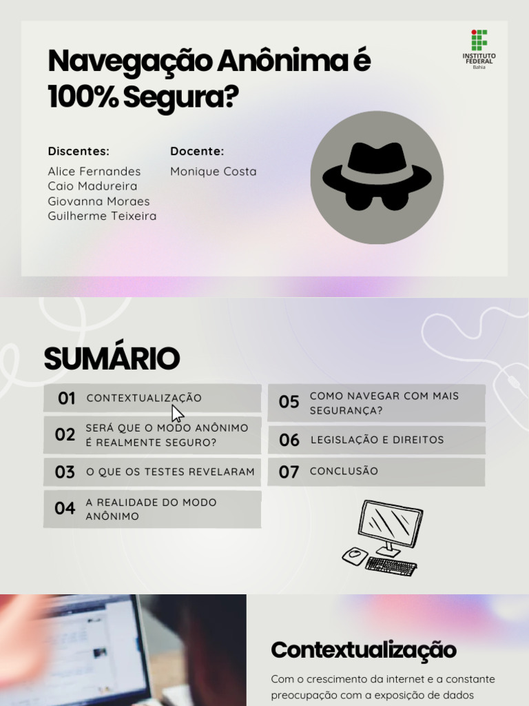 Modo Anonimo | PDF | Anonimato | Internet, image size:768x1024