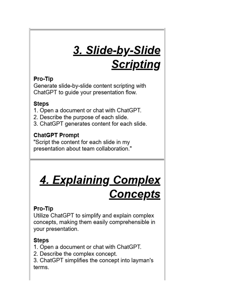 Slide-by-Slide Scripting: Pro-Tip | PDF