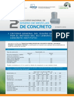 Criterios para Diseno de Mezcla Segun ACI