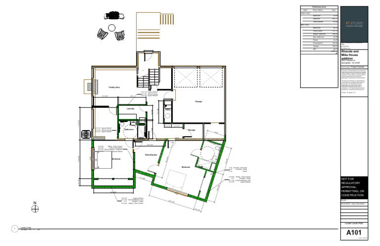 A101 Lower Level Plan - Layout | PDF | Concrete | Structural Engineering