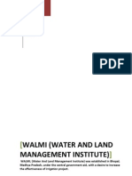 WALMI Case Study: Low-Impact Water Management Institute