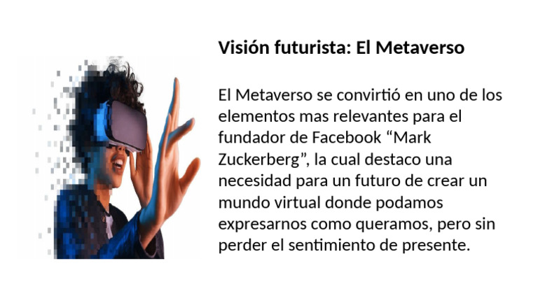 Futuro del Metaverso según Zuckerberg | PDF