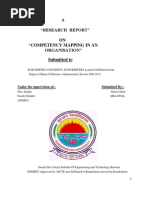 Download Competency Mapping Research Report 1 by Surpreet Kaur SN86919389 doc pdf