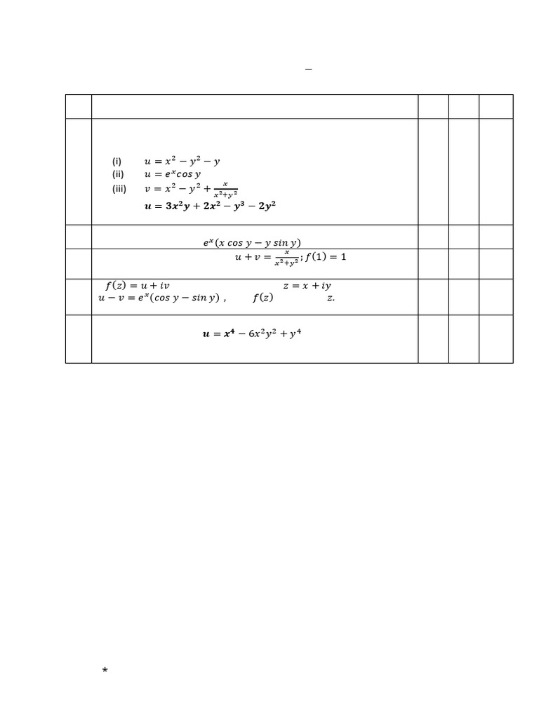 Harmonic and Analytic Functions Tutorial | PDF