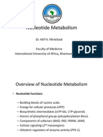 Nucleotide Metabolism, 2012