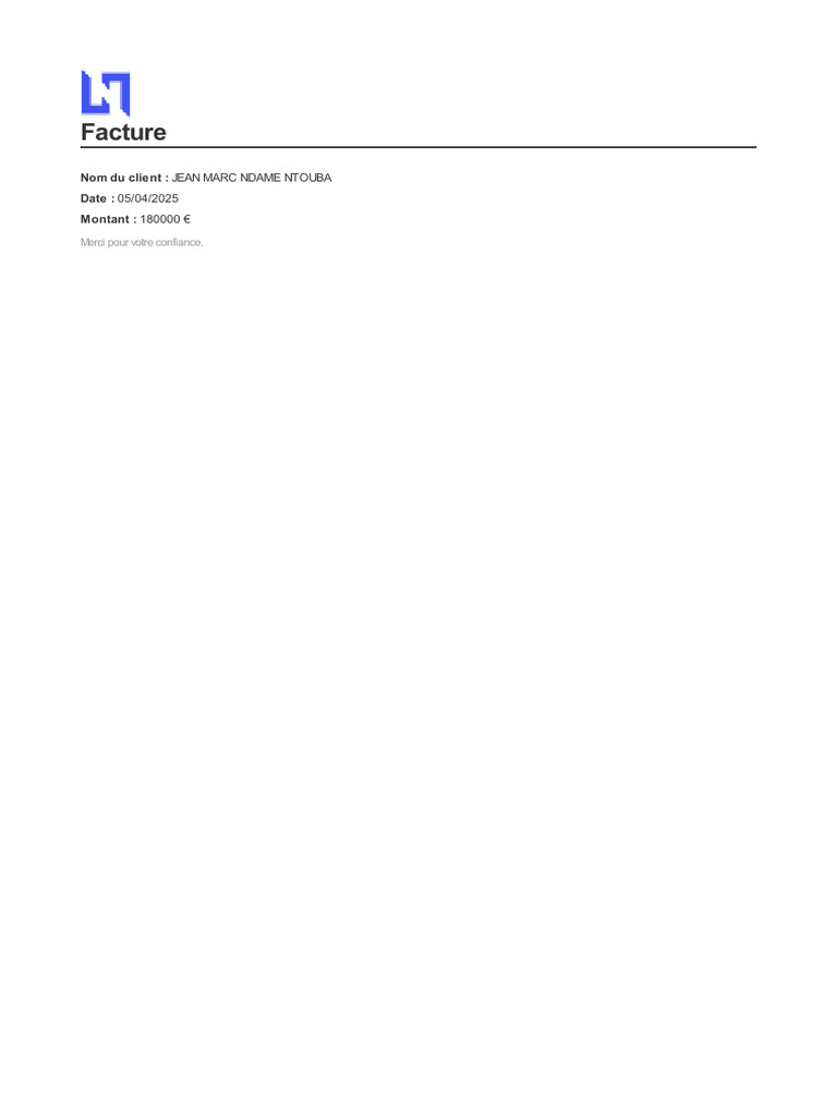 Facture | PDF