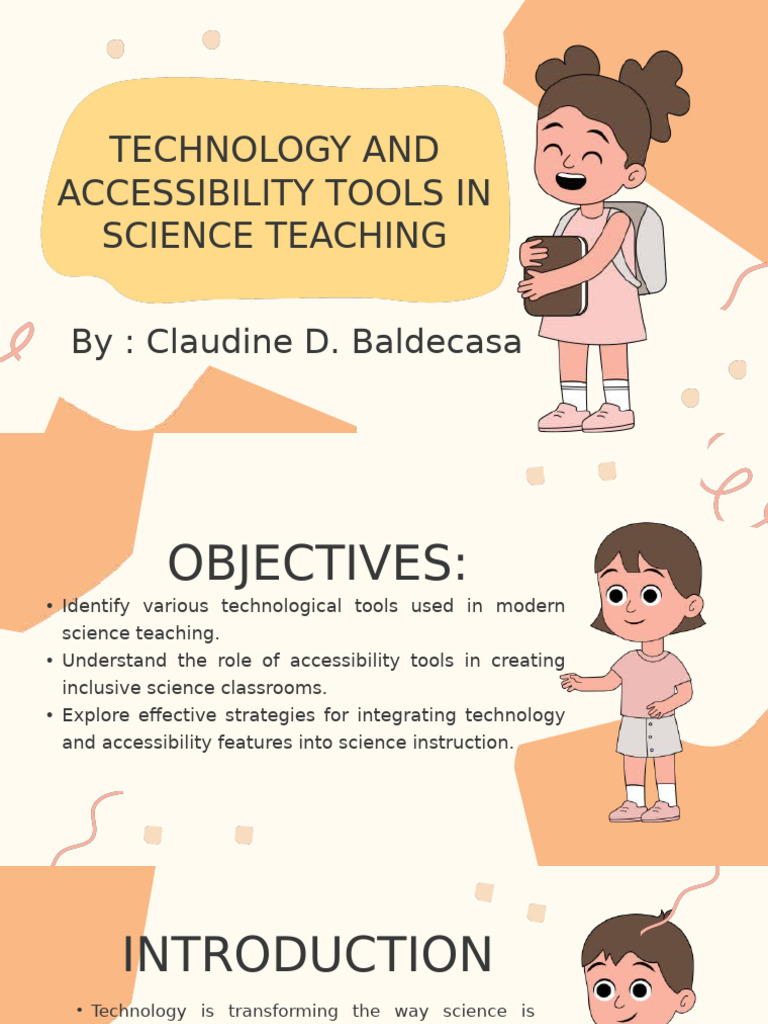 Technology and Accessessibilty in Science Teaching | PDF