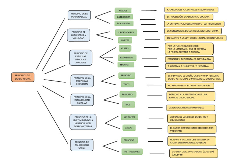 Principios Fundamentales del Derecho Civil | PDF | Derechos ...