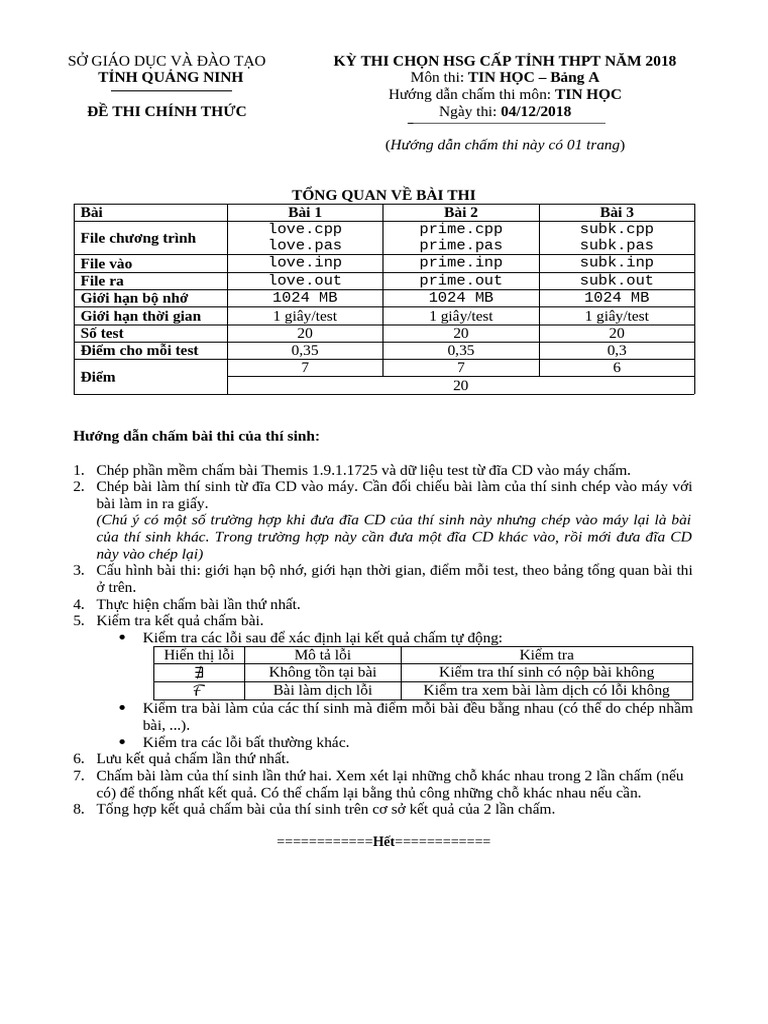 HDC Chinhthuc A | PDF