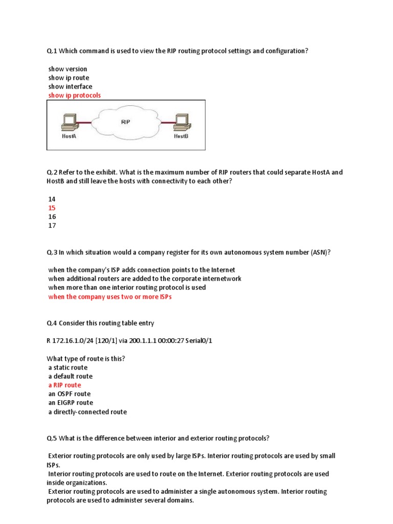 Understanding RIP and Routing Protocols | PDF | Router (Computing) | Ip ...