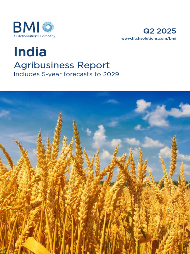 India Agribusiness Report Q2 2025 | PDF | Agriculture | Fiscal Policy