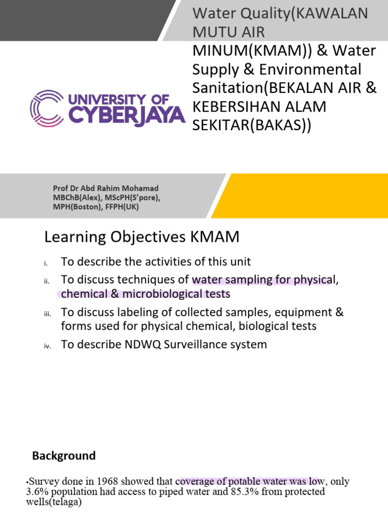 2.kmam & Bakas | PDF | Sanitation | Drinking Water