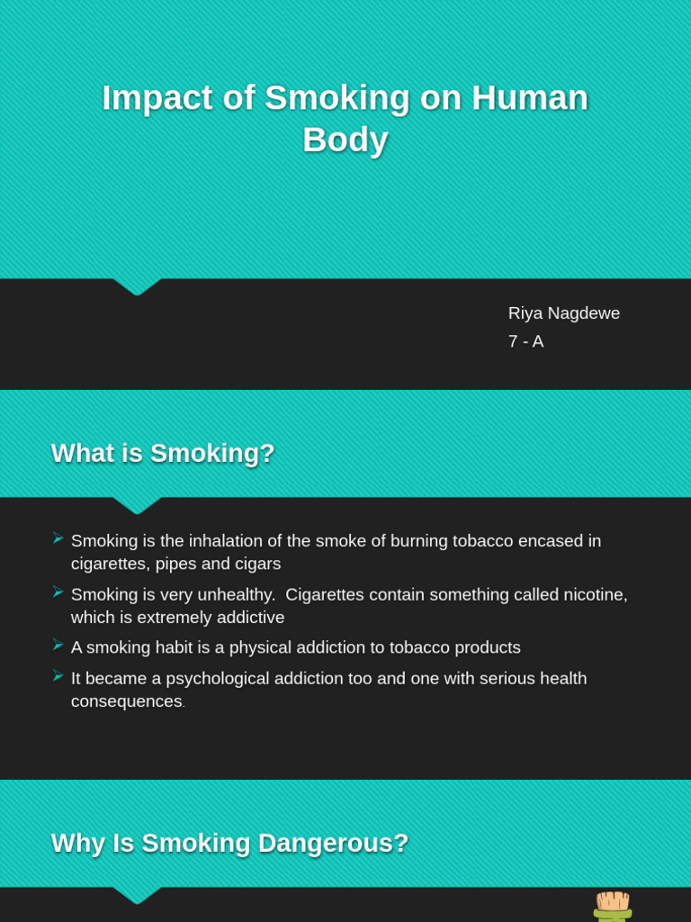 Effects of Smoking on Health Risks | PDF | Smoking | Cigarette