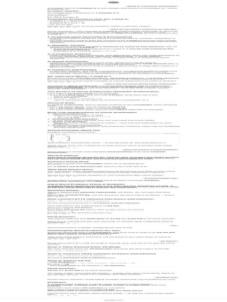 1 Modulo 4 Numbers 4 | PDF