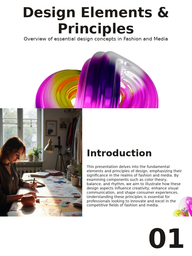 Design Elements & Principles | PDF | Fashion | Composition (Visual Arts)