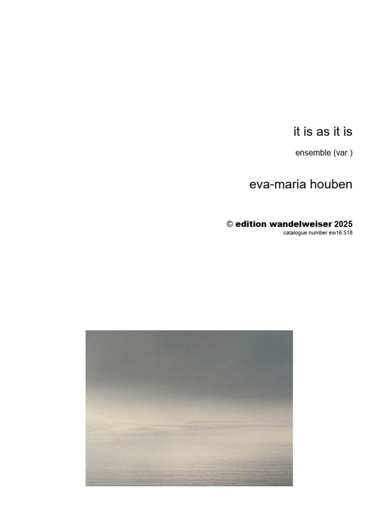 Ew16 518 | PDF | Musical Compositions | Chamber Music Compositions