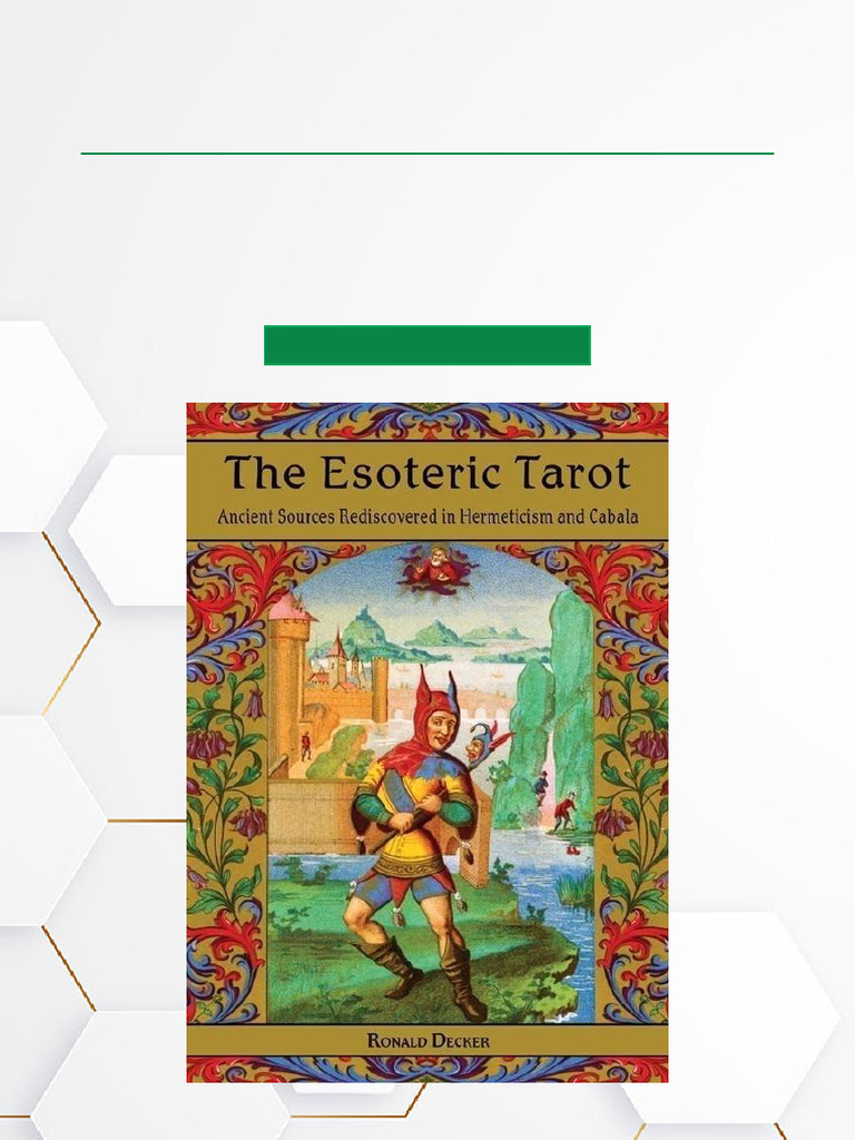 Esoteric Tarot: Hermeticism & Cabalah Insights | PDF | Tarot | Hermeticism