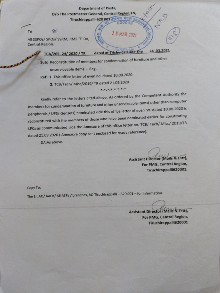 Condemnation of Scrap Items | PDF