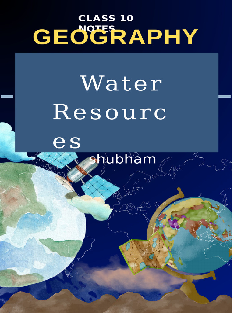 Water Resources and Scarcity in India | PDF | Water Scarcity | Dam