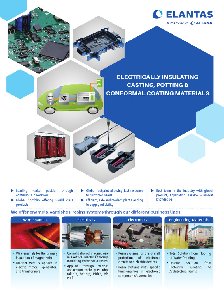Elantas Electrical Insulation Solutions | PDF | Epoxy | Printed Circuit ...