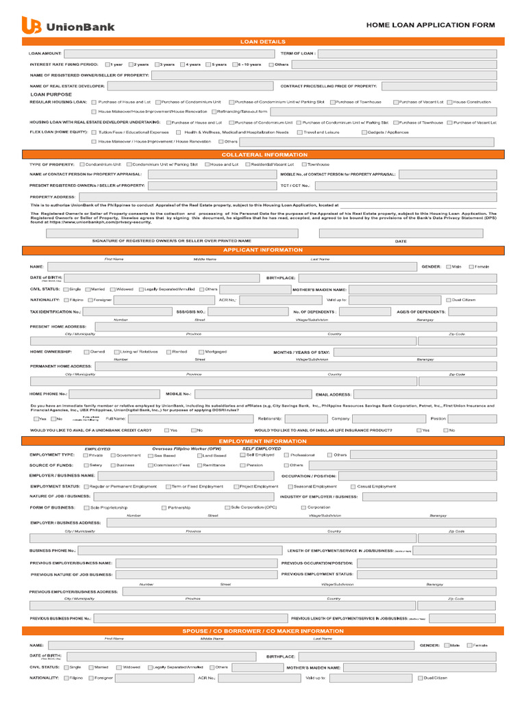2025 Application Form | PDF