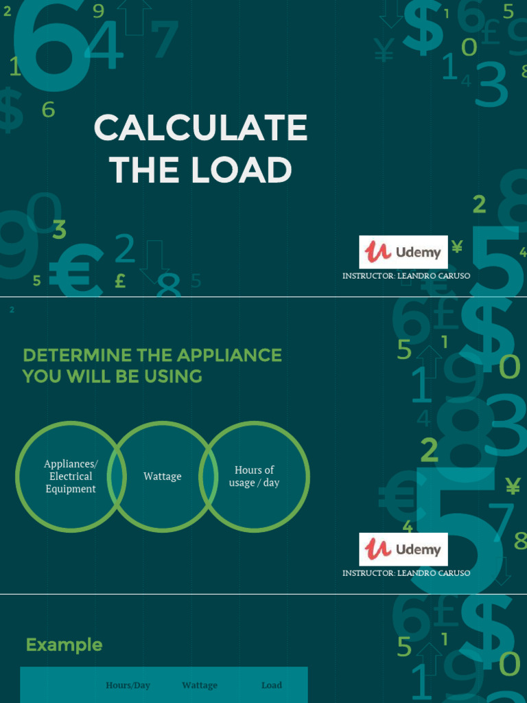 Calculate Daily Electrical Load | PDF