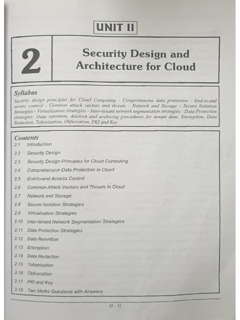 SPC Unit 2 | PDF