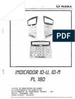 Manual de manutenção de balanças ID-U, ID-M e PL-180