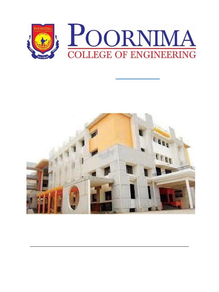 Java Lab Manual for Poornima College | PDF | Engineering | Class ...