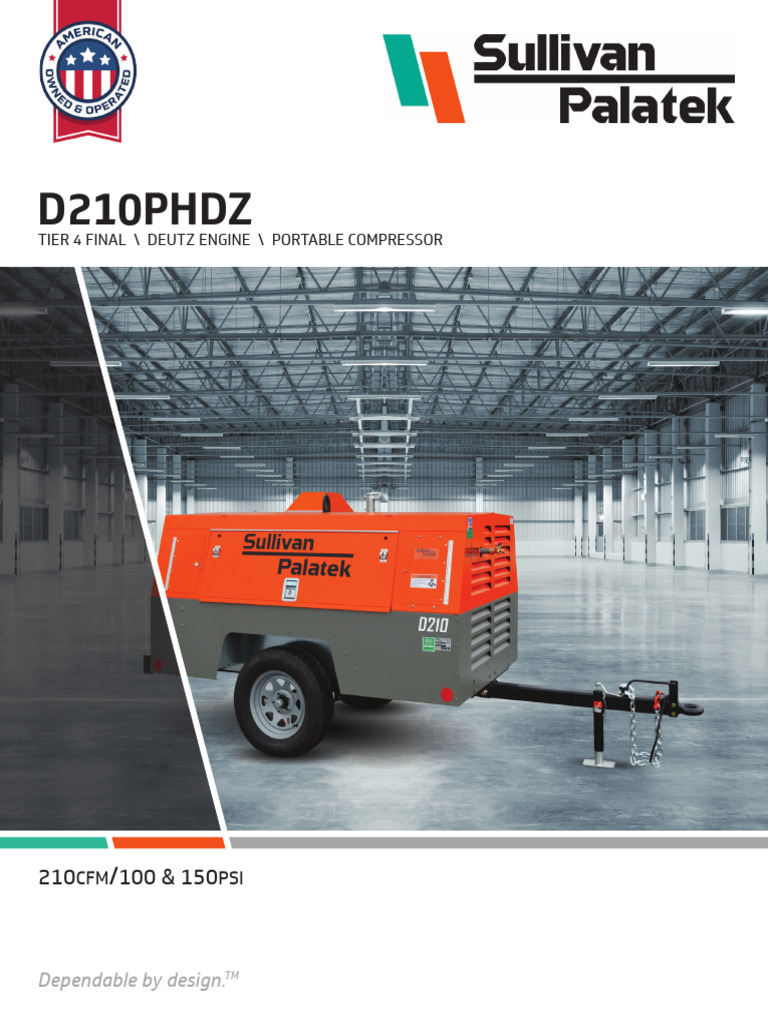 Deutz Diesel Portable Compressor 210 CFM | PDF | Automotive Industry ...