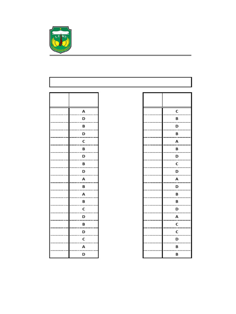 Kunci Jawaban BHS Inggris | PDF