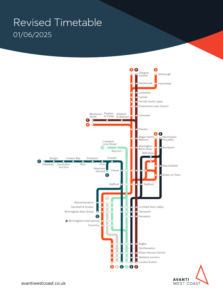 London to Scotland Train Timetable | PDF | Association Football Teams ...