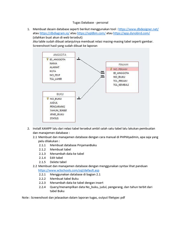 Tugas 3 Database | PDF