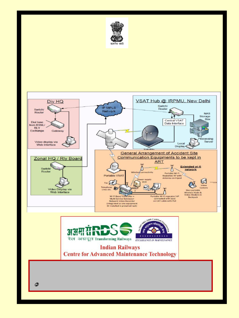Pamphlet On Role of Telecom Department During Accidents | PDF | Very ...