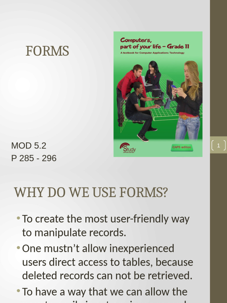 Tips and Tricks To Do Forms in Microsoft Access | PDF | Page Layout ...